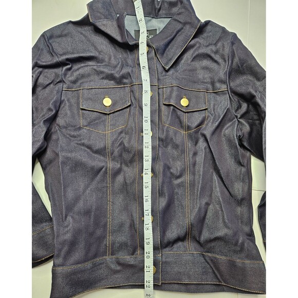 Y2k Dollhouse Vintage Women’s Long Sleeve Jean Jacket Size: L 90's - Picture 6 of 9